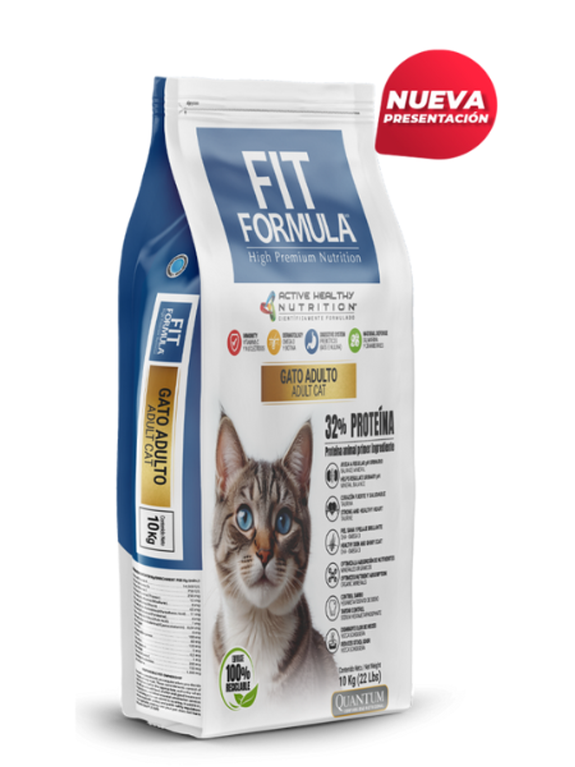 Fit formula gatos adultos 10 kg 1