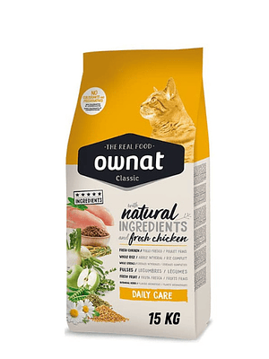 OWNAT CLASSIC DAILY CARE CAT 15 KG