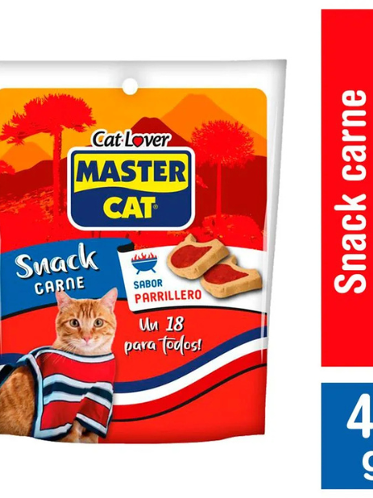 Snack Gato Master Cat Carne a la Parrilla 45 g 1