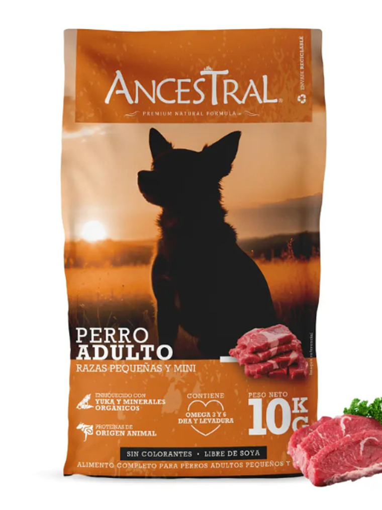 Ancestral Dog Adulto Raza Pequeña 10k. 1