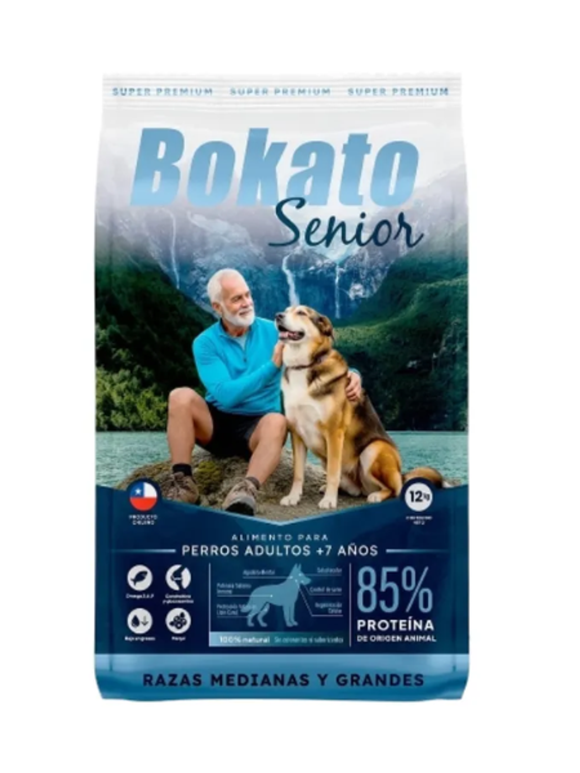 Bokato Senior Razas Medianas Y Grandes 12kg 1