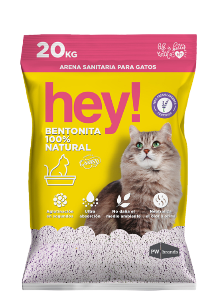 HEY! Arena 20 kg Aroma Lavanda 1