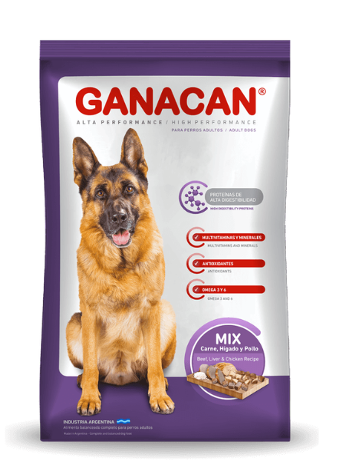 Ganacan Mix Adulto 25 kg 1