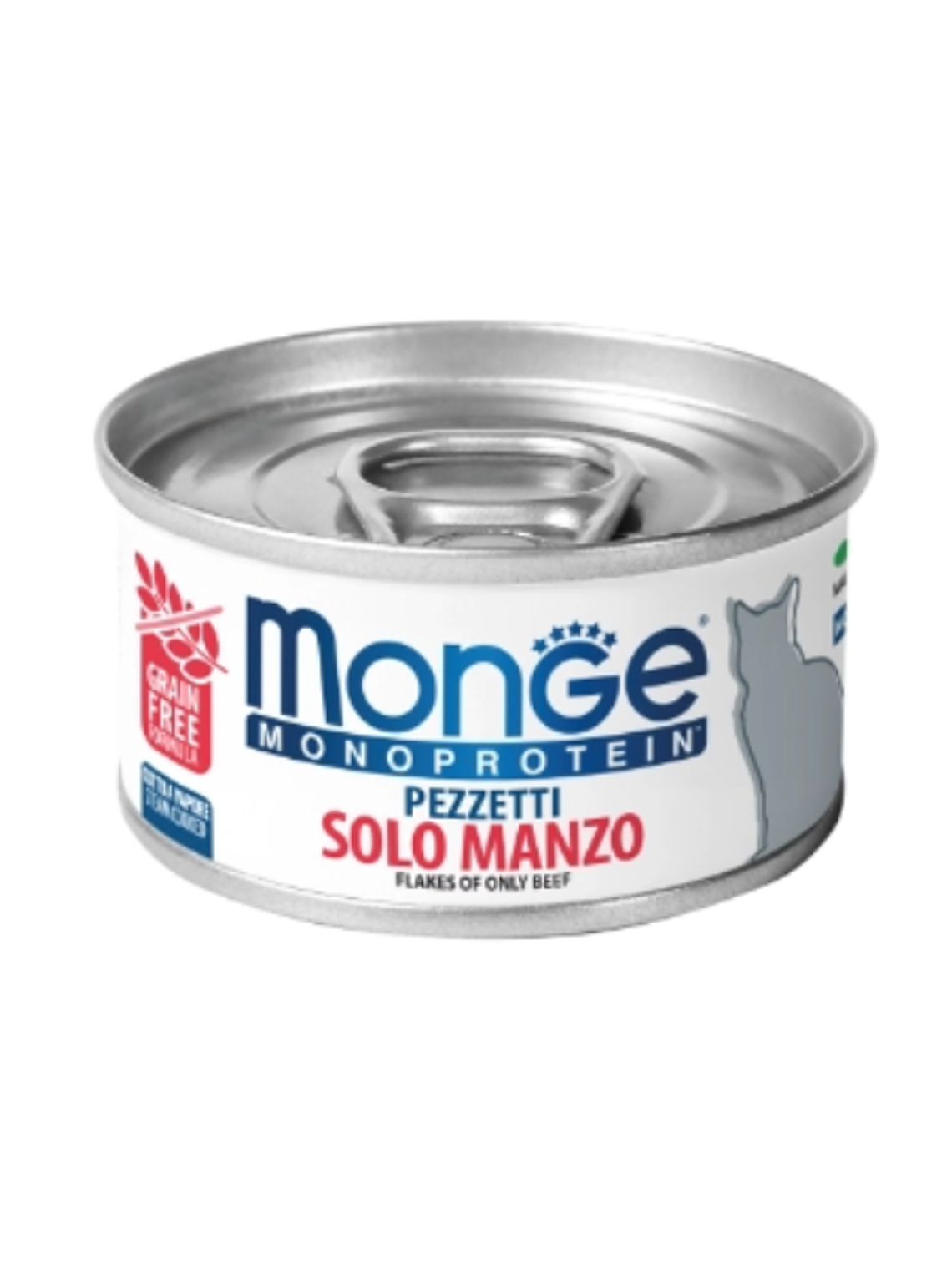 Lata Monge Gato Flakes Vacuno 80 Grs 1