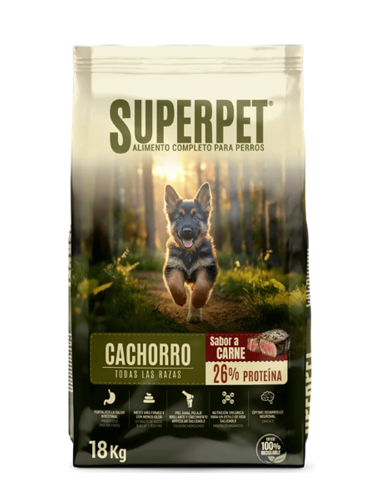 Alimento Perro Super Pet Cachorro 18 KG 1