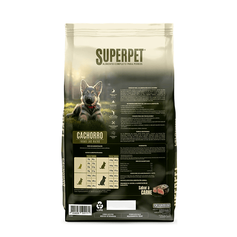 Alimento Perro Super Pet Cachorro 18 KG