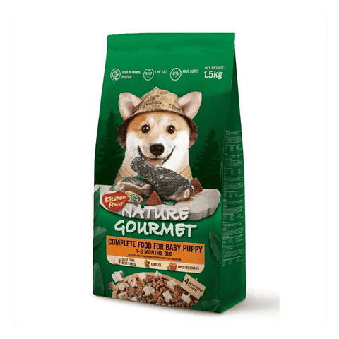 Kitchen Flavor - Alimento Nature Gourmet Cachorros Gallina 1,5 Kg