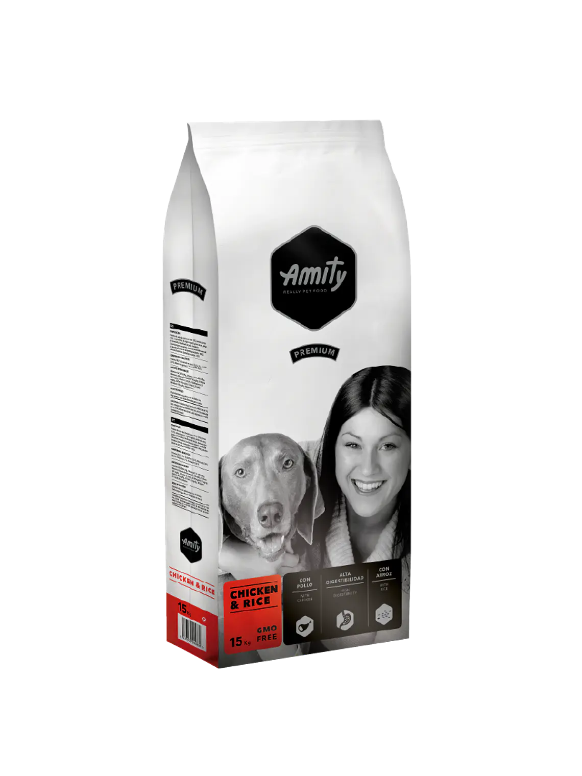 AMITY PREMIUM CHICKEN & RICE 15 KG 1