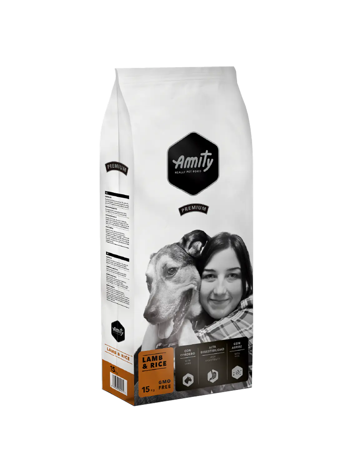 AMITY PREMIUM LAMB & RICE 15 KG 1