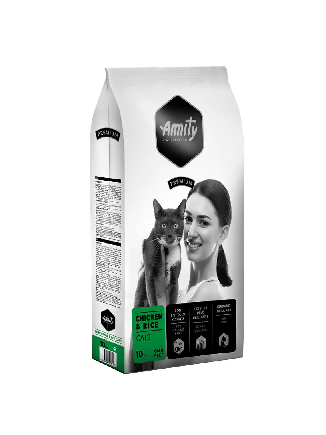 AMITY PREMIUM CATS CHICKEN & RICE 10 KG 1