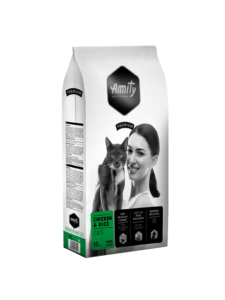 AMITY PREMIUM CATS CHICKEN & RICE 10 KG 1