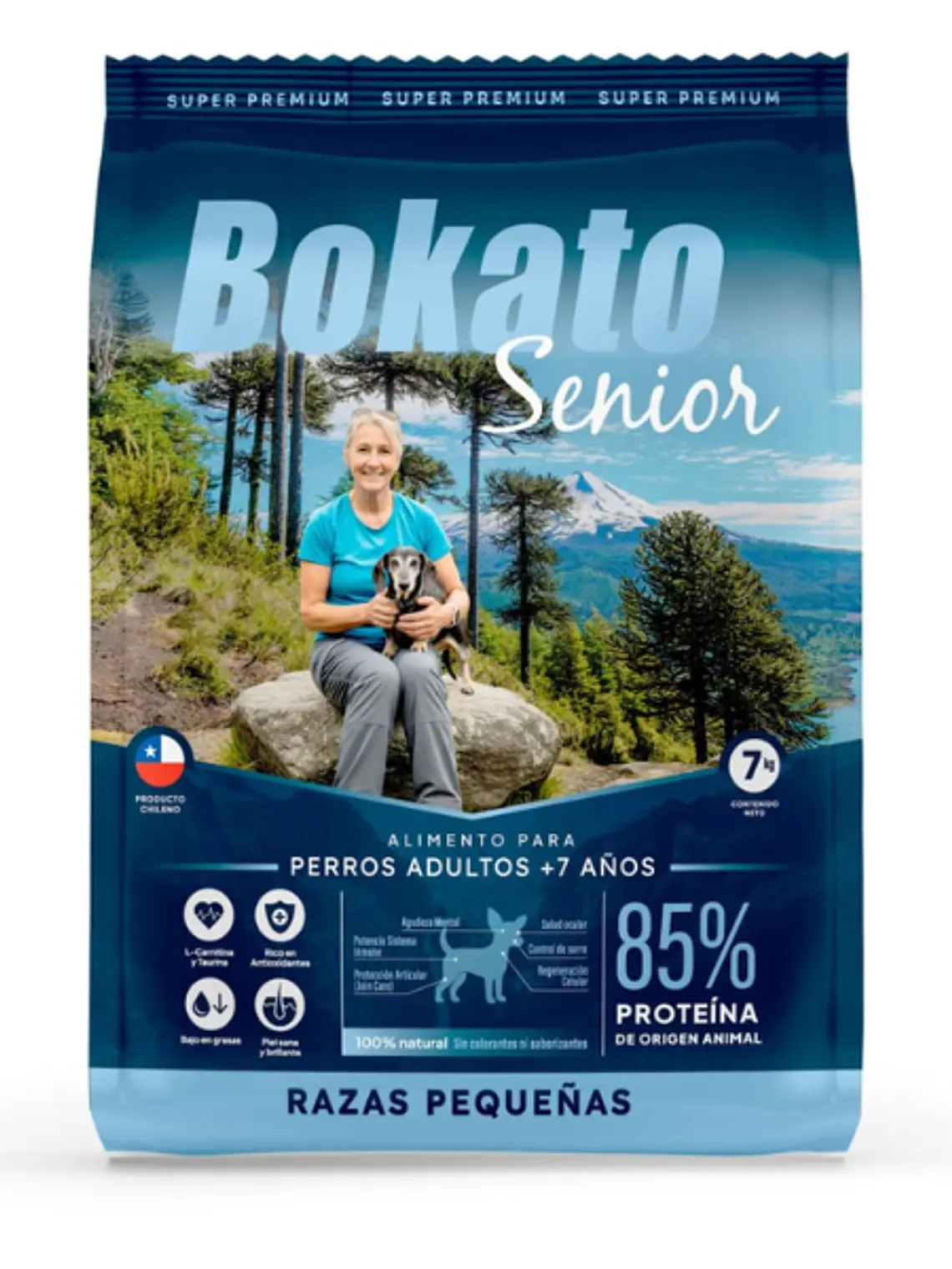 BOKATO SENIOR SUPER PREMIUM RAZAS PEQUEÑAS 7 KG 1