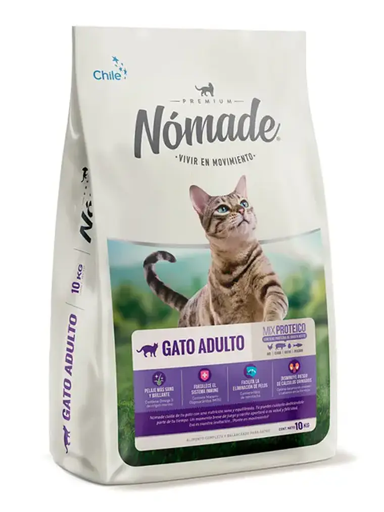 Nómade Gato Adulto 10 kg 1