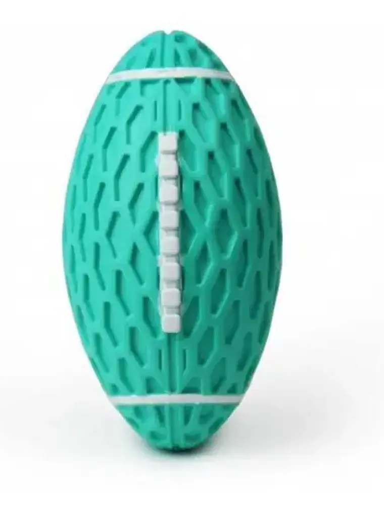 BRNX Pelota Rugby de Goma con Sonido 14,5 cm 3