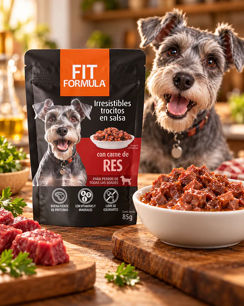 Fit Formula Alimento Húmedo Perro Res 85 g