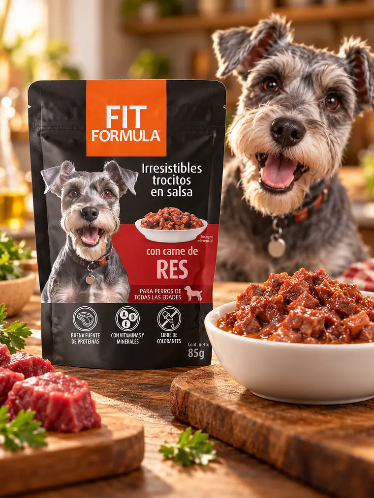Fit Formula Alimento Húmedo Perro Res 85 g 2