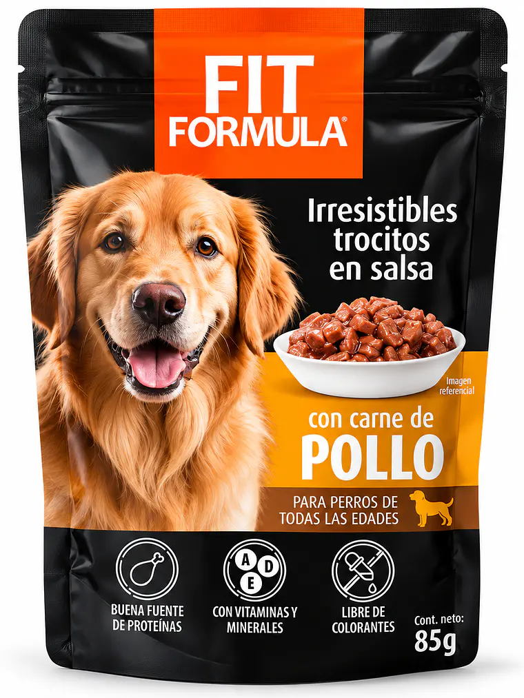 Fit Formula Alimento Húmedo Perro Pollo 85 g 1
