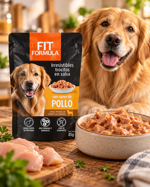 Fit Formula Alimento Húmedo Perro Pollo 85 g
