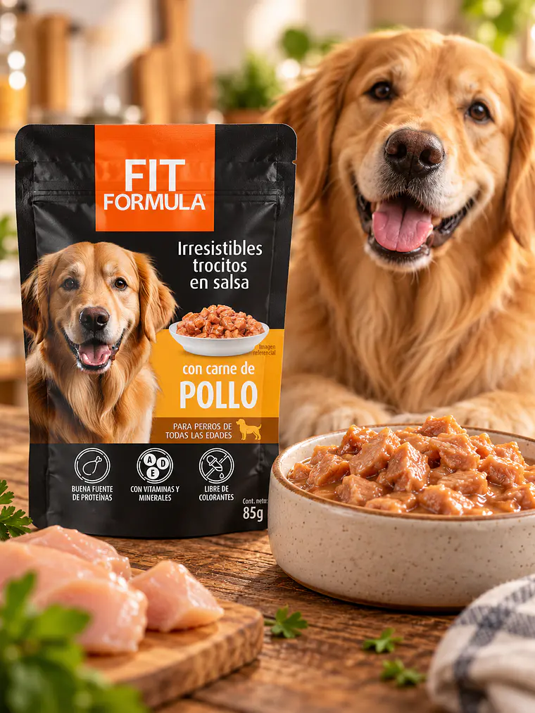 Fit Formula Alimento Húmedo Perro Pollo 85 g 2