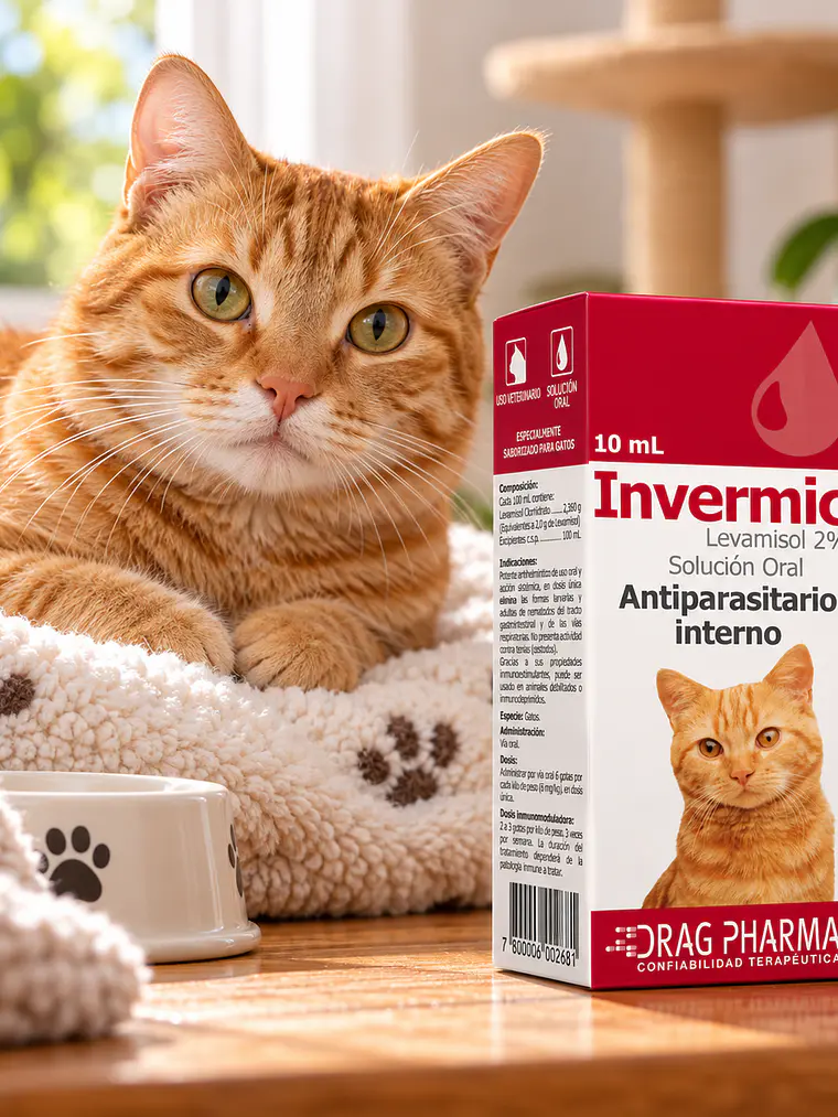 Invermic Antiparasitario Interno de Gotas 10ML 2