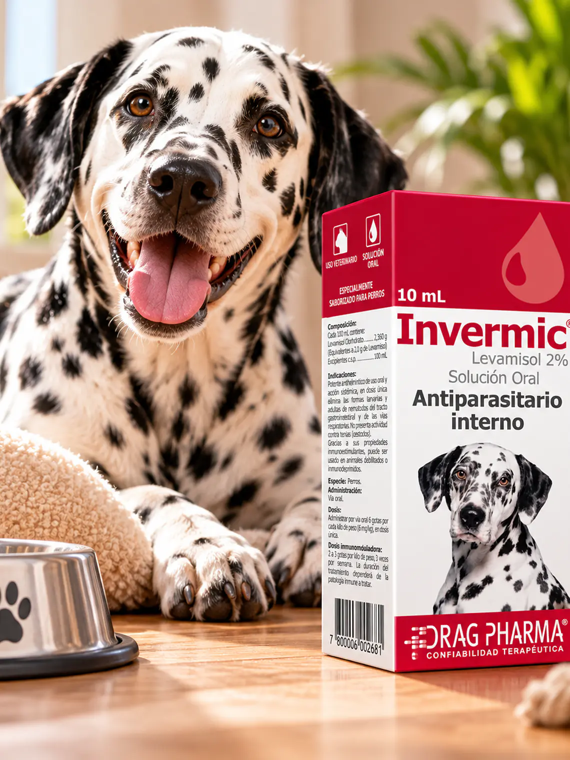 Invermic Antiparasitario Interno Perros 10 ml 2