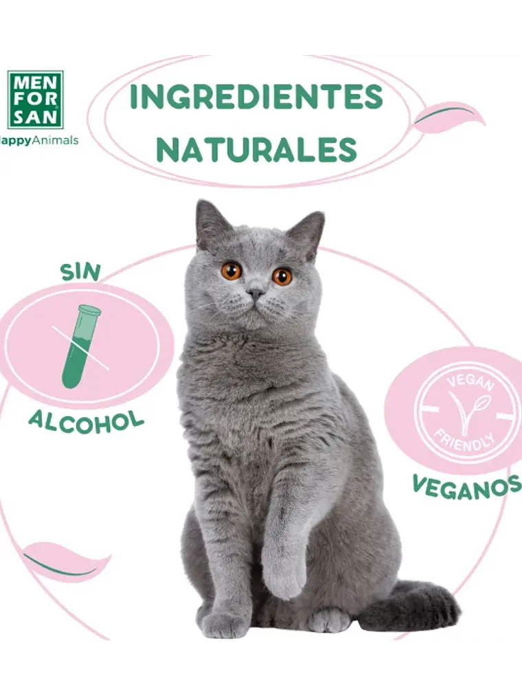 Agua de Colonia Fresa para gatos 125ml 4