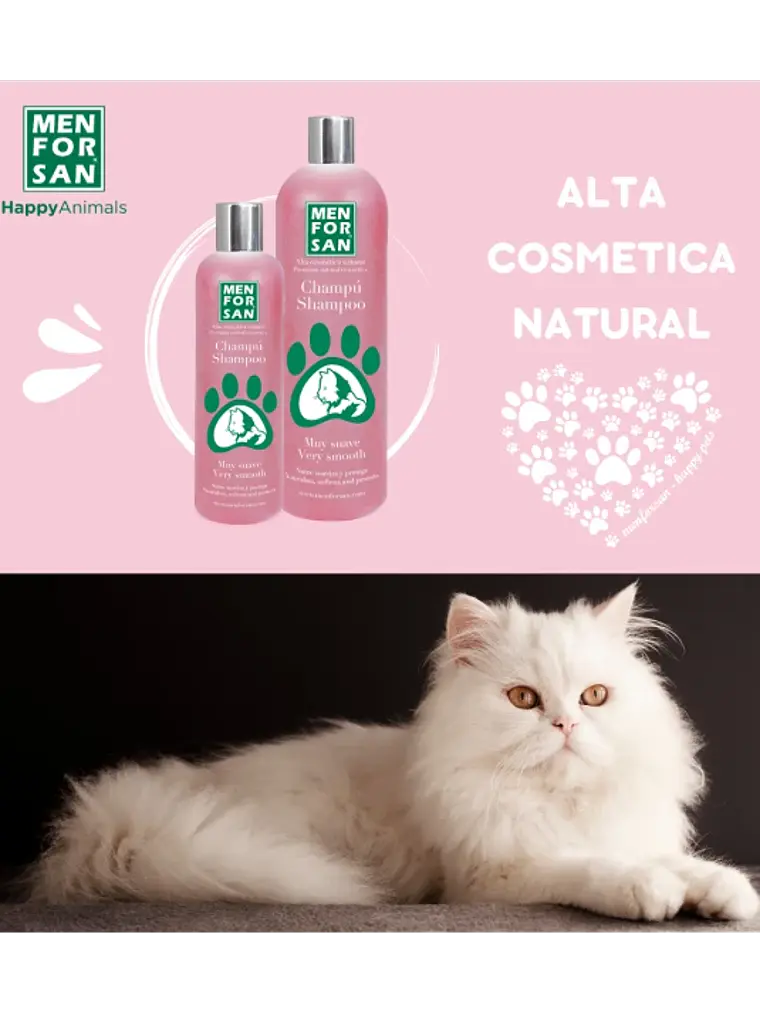 Champú muy suave para gatos 300ml 5