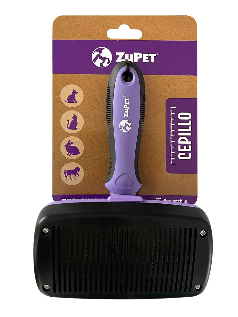 Cepillo Autolimpiante Zupet para Perros y Gatos 1