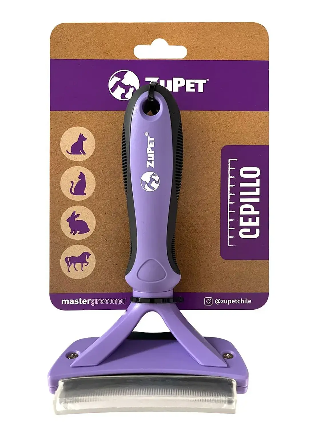 Cepillo Deslanador ZuPET De-Shedder Talla S 1