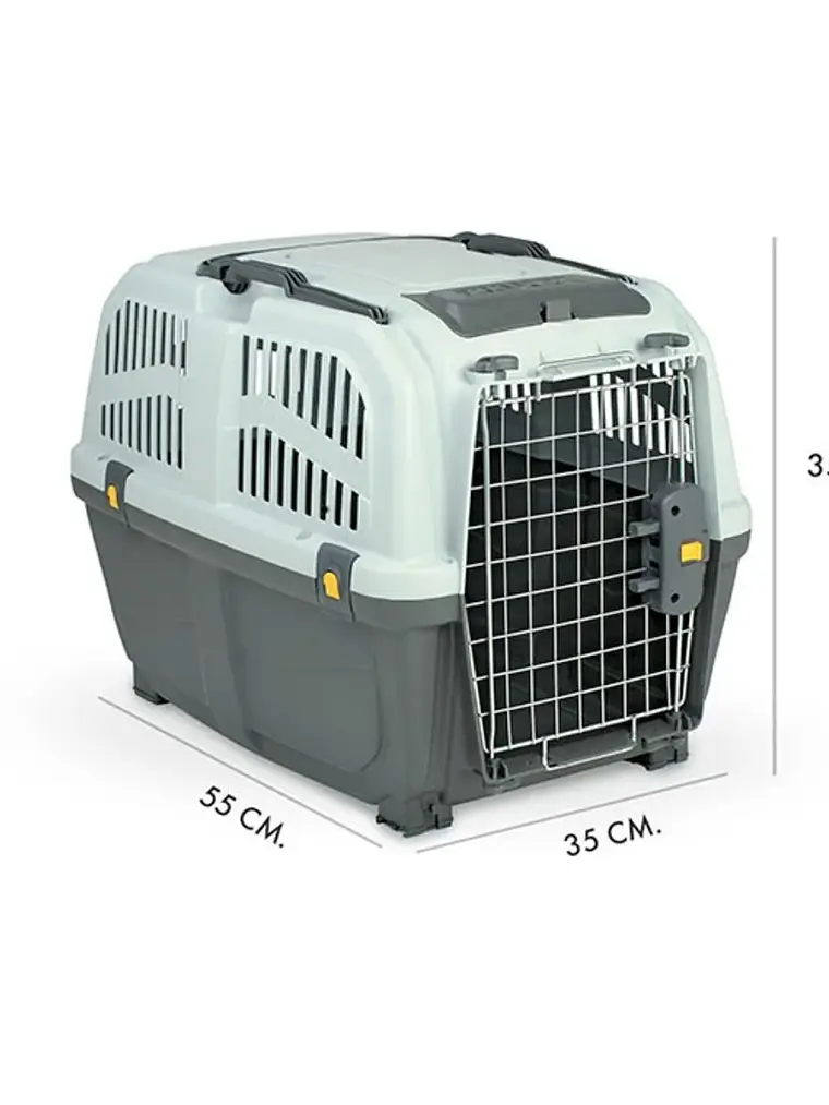 Skudo Jaula de Transporte IATA 5 para Perros y Gatos 2