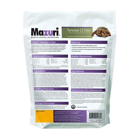 Mazuri Tortoise LS Alimento Tortugas Terrestres 340 g