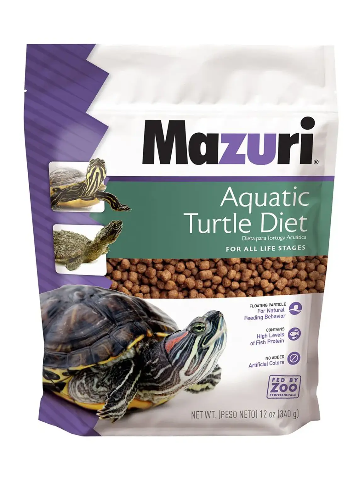 Mazuri Aquatic Turtle Alimento Tortugas Acuáticas 340 g 1