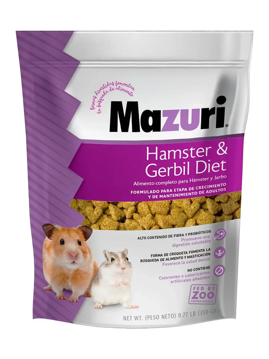 Mazuri Hamster & Gerbil Alimento Hámster y Jerbo 350 g 1
