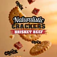 Naturalistic Crackers Brisket Beef Perro 200 g - Miniatura 3