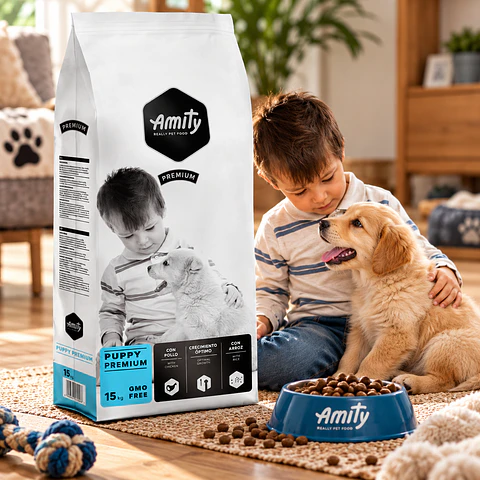 Amity Premium Puppy Cachorro 15 kg