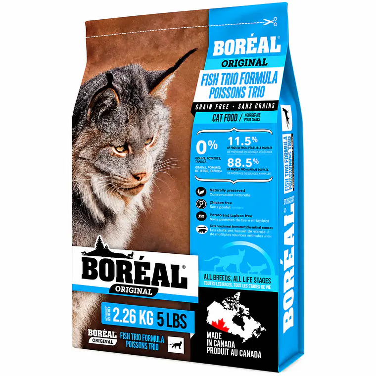 Boreal Original Fish Trio Gato Todas las Etapas 2,26 kg 1