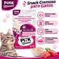 Pink Moments Snack Cremoso para Gatos Atún 4 x 15 g (60 g) - Miniatura 2