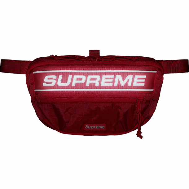 Supreme Logo Waist Bag Red (FW23) 3