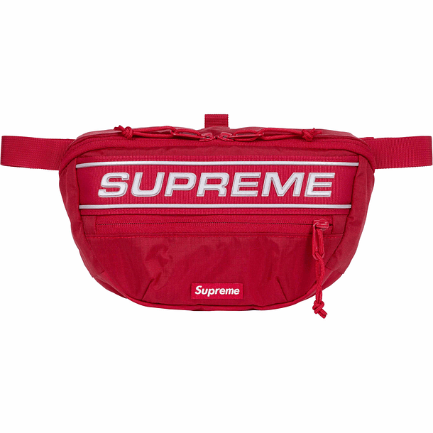 Supreme Logo Waist Bag Red (FW23)