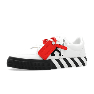 Off-White Low Vulcanized Canvas White Black