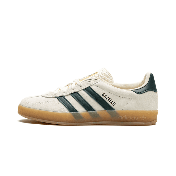 Adidas gazelle trainers branch cream white linen hotsell