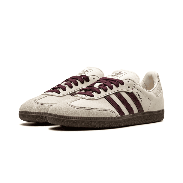 Samba OG Wonder White Maroon