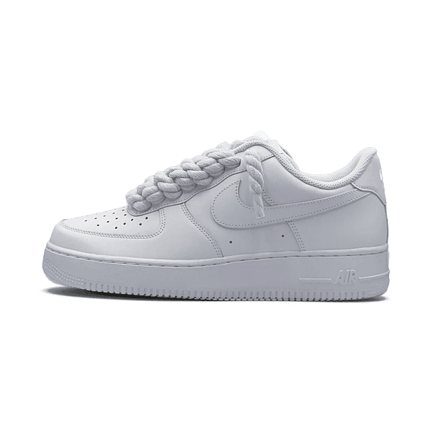 Air Force 1 Low Triple White Rope Laces 3