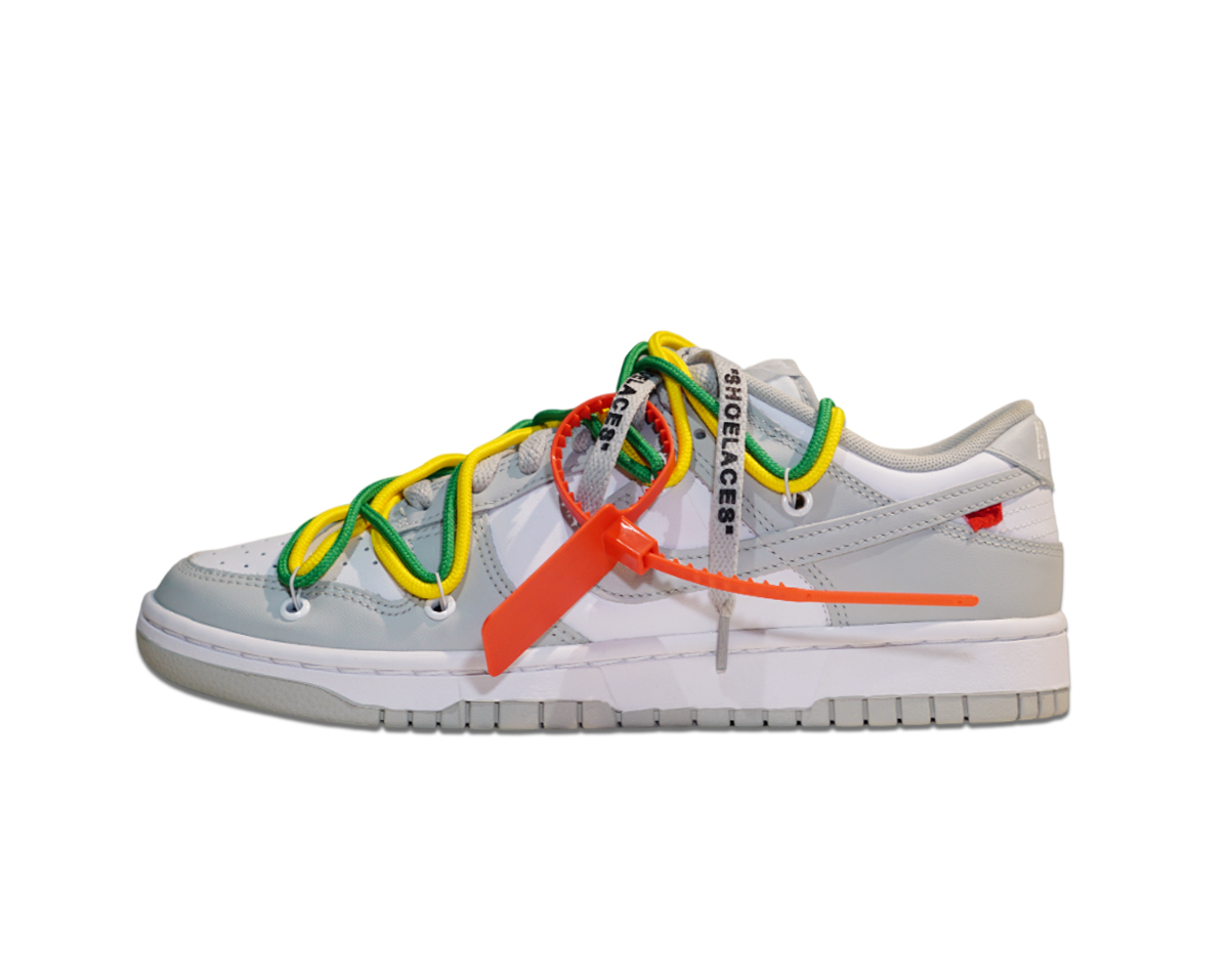 Dunk Low Grey Custom Off-White Brasil 1