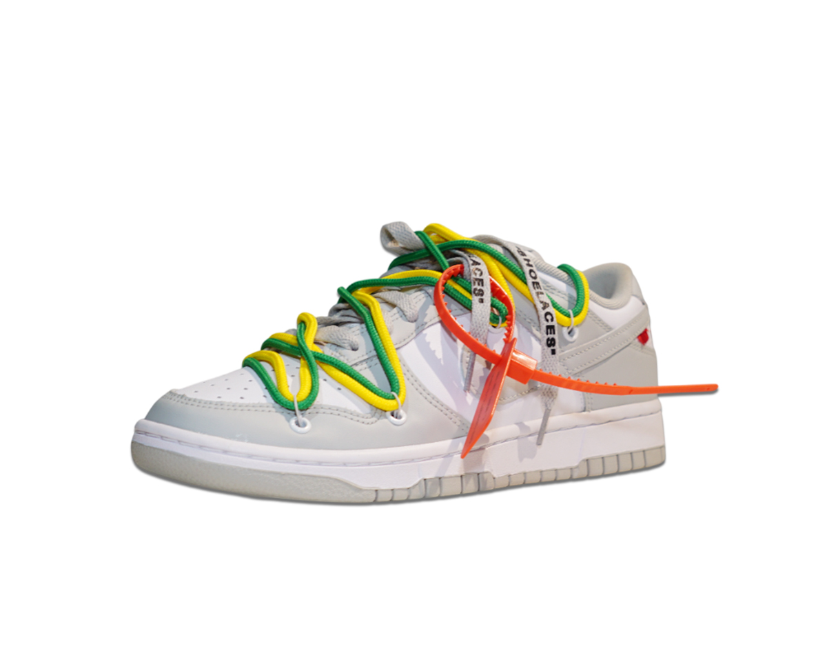 Dunk Low Grey Custom Off-White Brasil 2