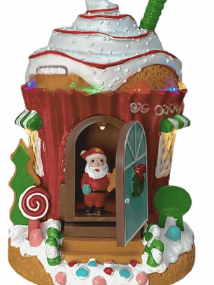 Villa Navideña “CUPCAKE DE  PAPANOEL”