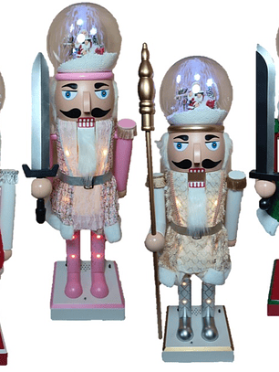 Cascanueces con esfera y comivimiento 70 CM