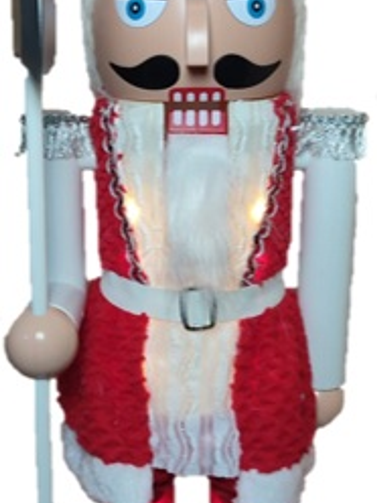 Cascanueces con esfera y comivimiento 70 CM 2