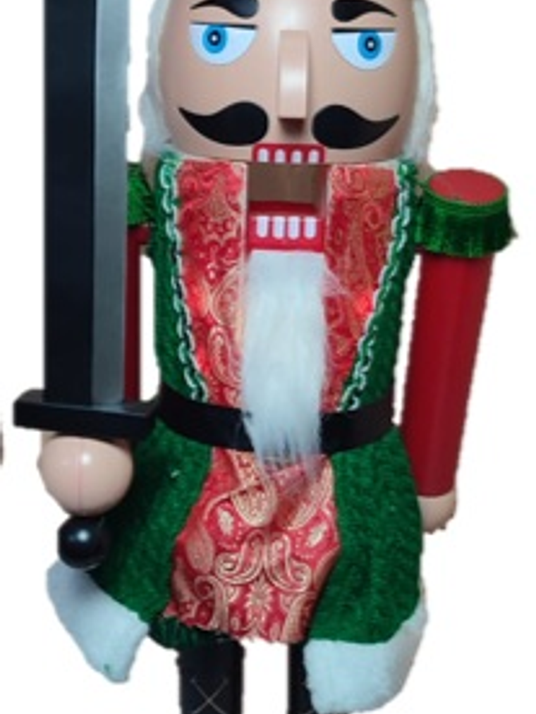 Cascanueces con esfera y comivimiento 70 CM 5