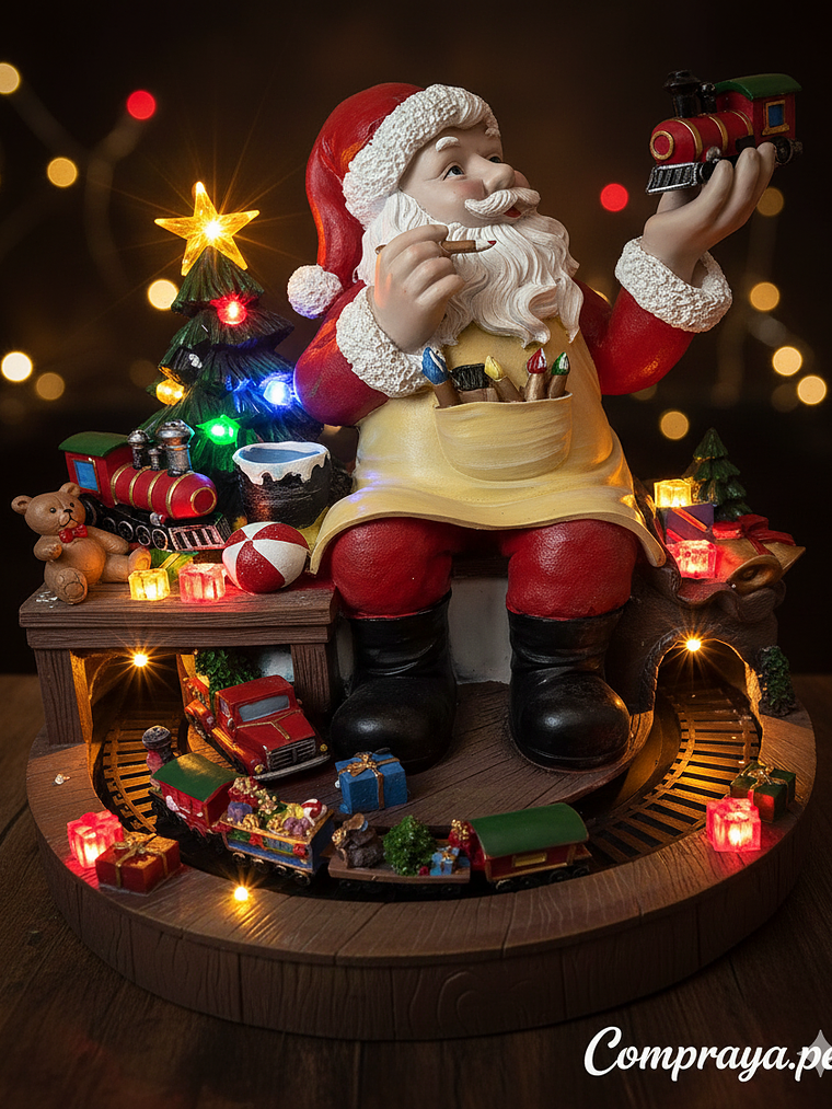 Villa Navideña  “PAPANOEL CON TREN MECANICO